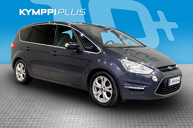 Ford S-Max 2,2TDCi 200 hv autom. Titanium A6 5-ovinen ** Lohkolämmitin / Sisäpistoke / Vakkari / P.tutka / Koukku / 7-paikkainen ** - Navigointijärjestelmä / Ilmastoidut istuimet