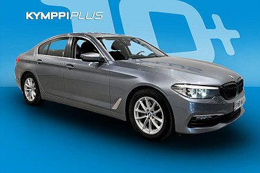 BMW 520 G30 Sedan 520d A xDrive Business ** Merkkihuollettu / Navi / Cruise / Tutkat ** - Upea nelivetoinen Suomi-BMW - merkkihuollot ja hyvällä pidolla!