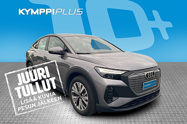 Audi Q4 e-tron 40 e-tron Sportback **1-Om. Suomiauto / Koukku / Peruutuskamera ** - RAHOITUSKORKO tähän autoon vain 3,89% - Pienillä kilometreillä ensimmäiseltä omistajalta!