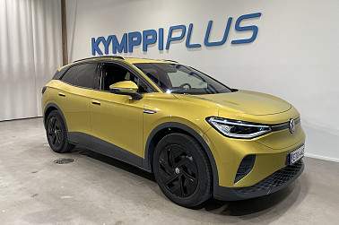 Volkswagen ID.4 Pro Performance Business 150 kW, akku 77 kWh ** Matrix-LED / Adapt. Vakkari / Koukku / Peruutuskamera ** - ** Suomi-auto / 1 omistaja / Merkkihuollettu **