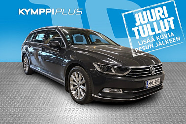 Volkswagen Passat Variant Highline 1,6 TDI 88 kW (120 hv) BlueMotion Technology DSG-automaatti ** Koukku / Keyless / ACC / Webasto ** - ** Suomi-auto / 2 omistajaa / Hihna vaihdettu 186tkm 10/2024 / Nahka-alcantara penkit **