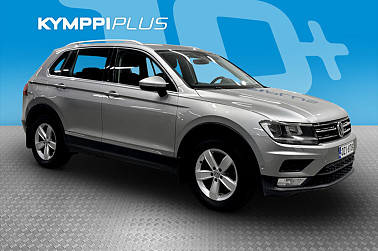 Volkswagen Tiguan Comfortline 2,0 TSI 132 kW (180 hv) 4MOTION Webasto / Acc / Koukku / Kaukovaloavustin / Tutkat - AppleCarPlay / Taskuparkkiavustin / Siisti ja hyvin huollettu