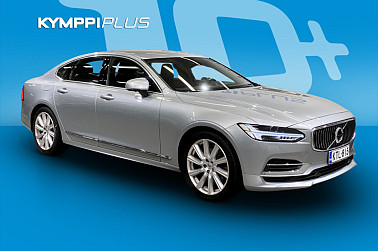 Volvo S90 T8 AWD Inscription aut ** B&W / ACC / Urheiluistuimet / Nahkaverhoilu / 360 Kamera / Navigointi / VOC ** - Ylellinen ja tehokas hybridi Bowers & Wilkins -äänillä, huippuvarustein ja tuorein huolloin.