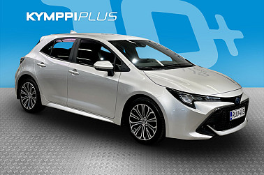 Toyota Corolla Hatchback 1,8 Hybrid Active ** Adapt. Cruise / LED / Peruutuskamera / Lämmitettävä ratti ** - RAHOITUSKORKO tähän autoon vain 2,49% - Taloudellinen hybridi ja muuntautuva Hatchback – arkeen ja tilaan erinomainen valinta.