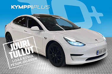 Tesla Model 3 Standard Range Plus - ** 2x renkaat vanteineen / ACC / Kamera / Lasikatto / Navigointi / LED-ajovalot **