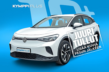Volkswagen ID.4 Pro Performance 150 kW, akku 77 kWh **Vetokoukku / Lämpöpumppu / 2x renkaat ja vanteet ** - Monipuolinen ja mukava ID.4 tarjoaa huippuluokan sähköautoilun elämyksen!