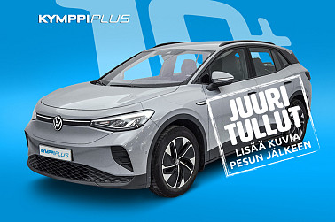 Volkswagen ID.4 Pro Performance 150 kW, akku 77 kWh**Lämpöpumppu / Keyless / Navi / Mukautuva vakionopeussäädin / Vetokoukku alletait.** - Volkswagen ID.4 Pro Performance 150 kW (77 kWh) – 2023 Tilava ja tyylikäs täyssähköinen SUV, jossa yhdistyvät huippuluokan mukavuus,