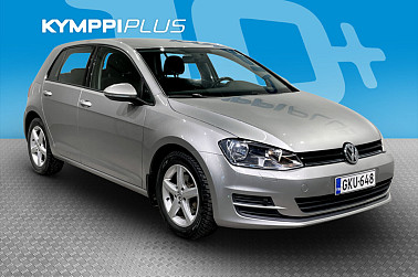 Volkswagen Golf Comfortline 1,2 TSI 77 kW (105 hv) BlueMotion Technology DSG ** Lohko+sisäpistoke / Vakionopeussäädin / Huoltokirja  ** - Volkswagen Golf Comfortline 1.2 TSI DSG. Suomi-auto, bensiinimoottori ja BlueMotion Technology. Käytännöllinen ja taloudellinen perhe