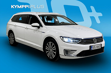 Volkswagen Passat Variant GTE Plug-In Hybrid 160 kW (218 hv) DSG-automaatti ** ACC / Webasto / Kamera / Koukku / LED - Tyylikäs, taloudellinen ja hyvin varusteltu!