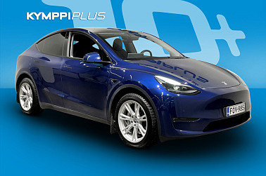 Tesla Model Y Long Range **Suomi-auto / 1-Omistaja / Matrix-LED / 2X Renkaat ja vanteet / Lämpöpumppu** - Tyylikäs ja tehokas Tesla Model Y Long Range – premium-sähköauto, joka tarjoaa huippumukavuutta ja älykkään ajokokemuksen.