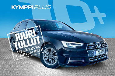 Audi A4 Avant Business Sport Comfort S line Edition 2,0 TDI 140 kW quattro S tronic * Webasto / Koukku / LED * - Suomi-auto / Sähköluukku / Sporttipenkit