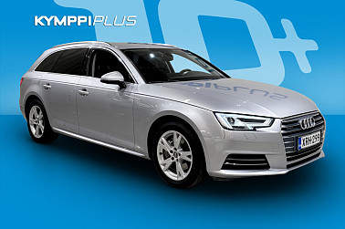 Audi A4 Avant Business 2,0 TDI 140 kW quattro S tronic ** Webasto / Vakkari / Alletaittuva koukku / LED-ajovalot - Luotettava neliveto talveen ja kesään!