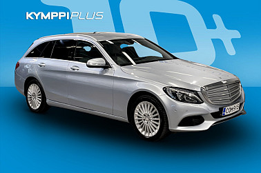 Mercedes-Benz C 300 BlueTec Hybrid T A Premium Business ** Lisälämmitin / LED / Vetokoukku / Bluetooth / Puolinahka ** - Laadukas, taloudellinen ja huippuvarusteltu hybridifarkku – Mercedes-tyyliä parhaimmillaan.