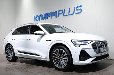 Audi e-tron 50 quattro ** S-line / B&O / Matrix-LED / Panorama / HUD / Nahkasisusta / Muistipenkki ** - Erittäin upea ja kattavasti varusteltu e-tron, tästä ei varusteita puutu!