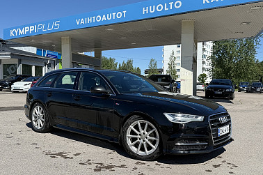 Audi A6 Avant S line Business Sport 2,0 TDI 140 kW quattro S tronic * 2xS-Line /  LED-valot / Webasto/ Koukku - Tyylikäs, tehokas ja varma nelivetofarmari erinomaisella ajomukavuudella!