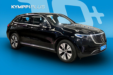 Mercedes-Benz EQC 400 4Matic ** 1 Omistaja / 2 x Renkaat / LED / ACC / Keyless / Urheiluistuimet / Navigointi ** - Jopa 430 km sähköajoa, LED-valot, esilämmitys, parkkiavustin ja urheiluistuimet!