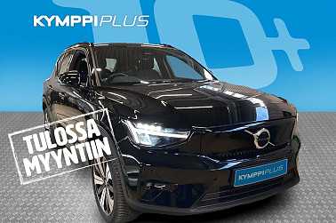 Volvo XC40 Recharge Plus aut. ** Vetokoukku / Bliss / Sähköpenkit ** - yylikäs ja tehokas Volvo XC40 Recharge Plus – Upea Volvo ilman kompromisseja!