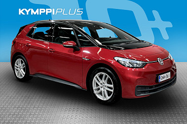 Volkswagen ID.3 Pro Performance 150 kW, akku 58 kWh **ACC / Lämpöpumppu / P.kamera / Keyless** - Suomi-auto, 1 omistaja, 62 kWh akku, jopa 413 km – nopeat kaupat!