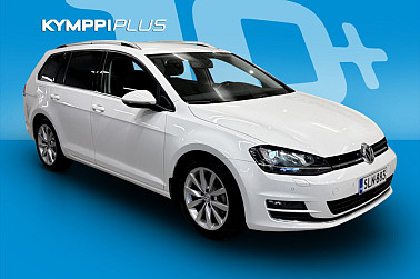 Volkswagen Golf Variant Highline 1,4 TSI 103 kW (140 hv) BlueMotion Technology DSG-automaatti * Webasto / ACC / Koukku * - Laadukas ja kattavasti varusteltu farmari, jossa mm. Keyless go ja irroitettava koukku!