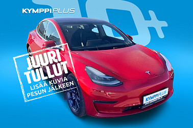 Tesla Model 3 Long-Range Dual Motor AWD ** / Nahkaverhoilu / ACC / Lasikatto / ** - Tehoa, tyyliä ja toimintasädettä!