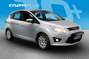 Ford C-Max 1,6 150 hv EcoBoost Titanium M6 5-ovinen ** Lämpöpaketti / Vakkari / Autom. ilmastointi   ** - Juuri huollettu, Edullinen tila-ihme!