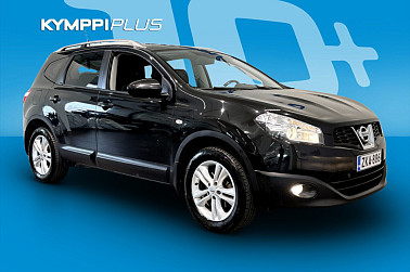 Nissan Qashqai+2 1,6L Stop / Start System Acenta 2WD ** Koukku * Lämpöpaketti / Lasikatto ** - Juuri huollettu 7-paikkainen luotto ratsu, ajoa vaille valmis!