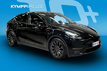 Tesla Model Y Performance - Tehokas ja tyylikäs huippuluokan sähköauto – tee nopeat kaupat!
