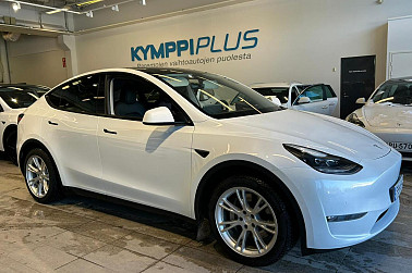 Tesla Model Y Long Range **1 omistaja / Lasikatto / 2x renkaat / LED ** - Huippuvarusteltu Model Y LR – pitkä range ja nopea lataus! Suomi-auto 12/2022 !!