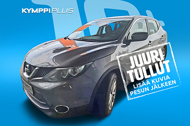 Nissan Qashqai DIG-T 115 Acenta 2WD 6M/T Safety Pack ** Tutka / Vetokoukku / Lämmitin+sisäpistoke / ** - Tyylikäs ja luotettava Qashqai tehokkaalla ja taloudellisella 1.2 DIG-T -bensiinimoottorilla.