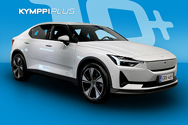 Polestar 2 Standard Range Single Motor, 200kW, 69kWh ** Tehdastakuu / Keyless / 360-kamera ** - Tehdastakuun alainen facelift 2x rengassarjalla!
