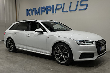 Audi A4 Avant S-line 3.0 TDI ** S-Line / Koukku / Vakkari / Peruutuskamera / Hierovat etuistuimet / Bang & Olufsen ** - Nyt on varusteltu Audin lippulaiva valmiina uuteen kotiin!
