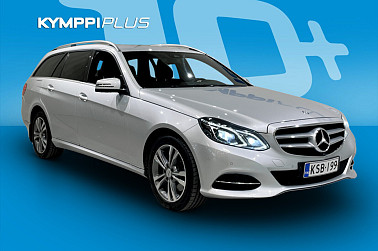 Mercedes-Benz E 220 BlueTec T 4Matic A Business **Vakionopeudensäädin / 360 kamera / LED-ajovalot / Sähköluukku / Moottorilämmitin / Navi** - Tyylikäs ja hyvin varusteltu neliveto!