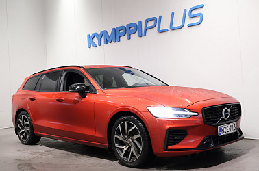 Volvo V60 T6 TwE AWD R-Design aut ** Webasto / Lämpölasi / VOC / Bowers & Wilkins / Peruutuskamera ** - Volvo V60 T6 R-Design AWD – tyylikäs, tehokas ja taloudellinen ladattava hybridi