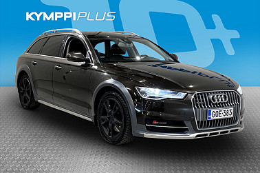 Audi A6 allroad quattro 3,0 V6 TDI 160 kW quattro S tronic ** Matrix-Ledit / Webasto / Nahkapenkit / Vetokoukku / Bluetooth / Kamera ** - Täydellinen yhdistelmä tyylikkyyttä, ajomukavuutta ja varmaa etenemistä kaikissa olosuhteissa!