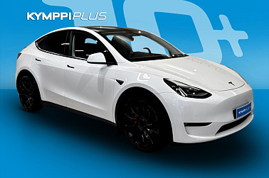 Tesla Model Y Performance ** / Matrix Led / Lämpöpumppu / 2x vanteet ja renkaat / ** - Tesla Model Y Performance – suorituskykyä, tyyliä ja teknologiaa yhdessä paketissa!
