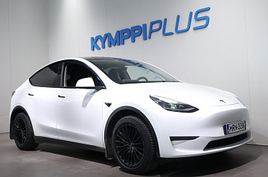 Tesla Model Y Long Range **2xvanteet, Koukku, Lämpöpumppu, Premium Audio** - Tyylikäs ja tehokas sähkö-SUV nelivedolla – jopa 533 km toimintkalla.