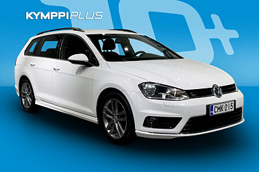 Volkswagen Golf R-Line Variant 1.4 TSI DSG Autom.** ACC / Kamera / Koukku / Uudet kesä- ja talvirenkaat ** - Sporttinen ja taloudellinen Golf Variant R-Line DSG – tyylikäs, mukava ja turvallinen.