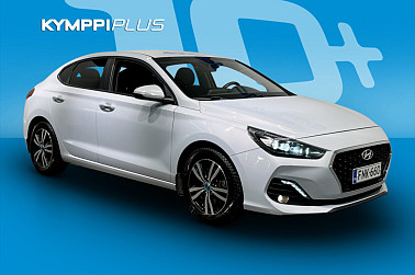 Hyundai i30 Fastback 1,4 T-GDI 140 hv 7DCT-aut Comfort WLTP ** Lohko ja sisäp. / Navi / Peruutuskamera ** - Tyylikäs ja hyvin pidetty Hyundai – kaikki mukavuudet ja huoleton ajonautinto!