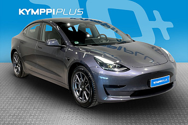Tesla Model 3 Standard Range Plus ** Lasikatto / ACC / P.kamera / Lämpöpumppu / 2x renkaat / P.kamera / Navi / P.tutkat / LED ** - Kaukovaloavustin / Sähkötoiminen takaluukku / Katveavustin
