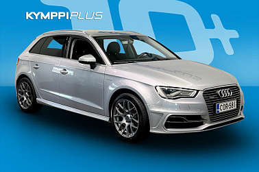 Audi A3 Sportback 1,4 TFSI e-tron S tronic ** Keyless / Vakkari / Peruutuskamera ** - Sähköllä arkeen ja bensalla pidemmälle – Tyylikäs A3 e-tron yhdistää molemmat!