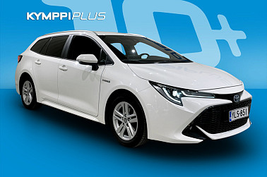 Toyota Corolla Touring Sports 1,8 Hybrid Active Business ** Adapt. Cruise / Vetokoukku / Sähköluukku / Kamera / Navi ** - Suomen keleihin tehty hybridi – varusteita ja varmuutta!
