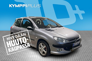 Peugeot 206 XT 1,6 3d - Myydään huutokaupat.comissa!