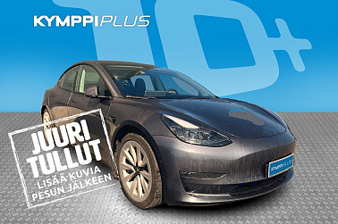 Tesla Model 3 Long Range - Maltillisilla kilometreillä edullinen Model 3 Long Range, Parannettu Autopilot! 2x Renkaat ja Vanteet! SOH 88.2%