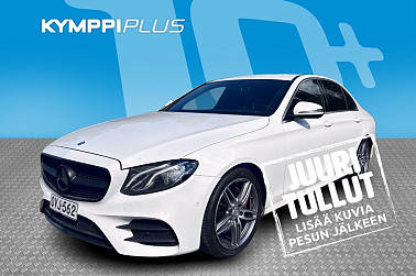 Mercedes-Benz E 220 d A Premium Business AMG - AMG/ Burmester / Koukku / Navi / Sporttipenkit / Kamera / Suomi-auto