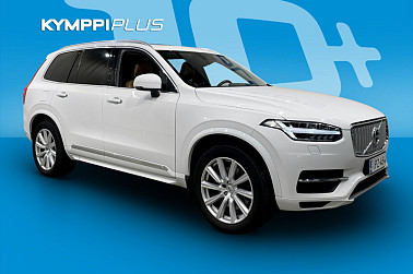 Volvo XC90 T8 Twin Engine AWD Inscription aut ** Vetokoukku / Webasto / 7-p / Peruutuskamera / Panorama / Vakkari ** - Erittäin näyttävä ja tilava Volvon XC90 juuri saapunut Ouluun - osta heti tänään!