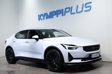Polestar 2 Long Range Dual Motor, 300kW, 78kWh **PLUS & PILOT paketit / Juuri huollettu / 2 renkaat ja vanteet!** - Plus- ja Pilot-paketit, tehokas ja varusteltu Polestar 2. Nappaa koeajolle pian!