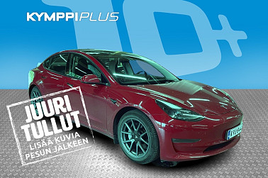 Tesla Model 3 Long Range  ** ACC / Kaistavahti / Blis / LED / P.kamera  / P. tukat / Lasikatto ** - Lämmitettävä ohjauspyörä / 2x Renkaat vanteilla / SoH 89,4 %