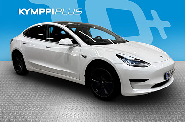 Tesla Model 3 Standard Range Plus ** / Lasikatto / Acc / Kamera / Nahat / LED / ** - Taloudellinen ja mukava täyssähköauto, nopea lataus ja erinomainen ajotuntuma.