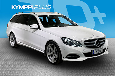 Mercedes-Benz E 250 BlueTec T 4Matic A Premium Business ** Led / Webasto / Koukku / Sähköinen takaluukku / Nahkaverhoilu ** - Mercedes-Benz E 250 4Matic – tyylikäs ja tilava nelivetofarmari! Nahkasisusta, Webasto puhelinohjauksella, kahdet renkaat ja hyvä huoltohistoria.