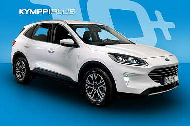 Ford Kuga 2,5 Ladattava hybridi (PHEV) 225hv CVT FWD Titanium 5-ovinen ** Keyless / Adapt.vakkari / LED / HUD / Koukku ** - Hyvin varusteltu yksiomisteinen Suomi-auto!